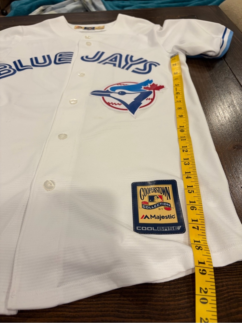 Majestic Cooperstown Roberto Alomar #12 Toronto Blue Jays Baseball Jersey - Rare - Picture 11 of 11